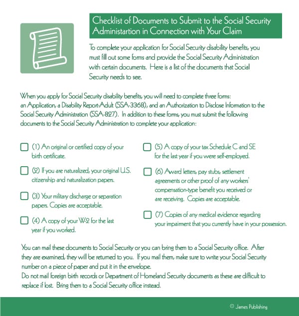 LIST-SSD-03.-Checklist-of-Documents-You-Need-to-Submit-to-the-Social-Security-Administration-in-Connection-With-Your-Claim